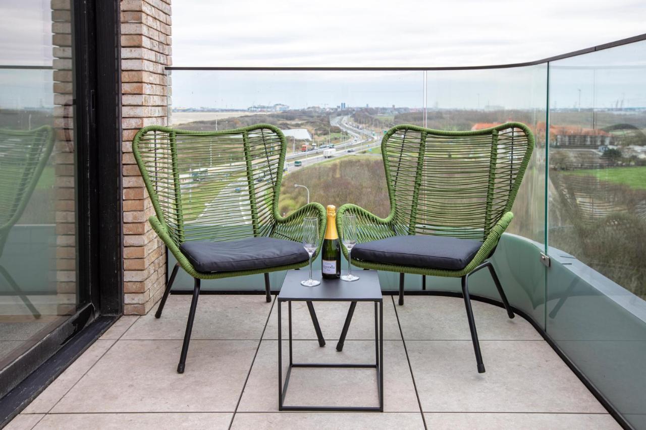 Modern En Gezellig Appartement Vlak Aan Het Strand Blankenberge Eksteriør billede